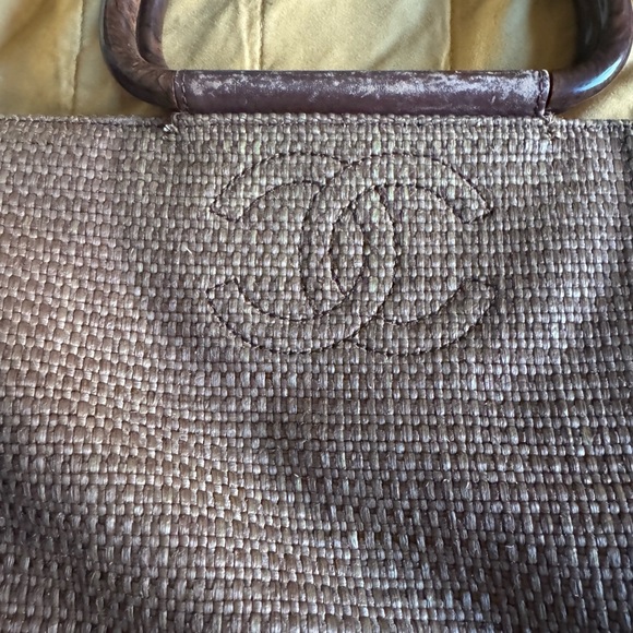 Chanel cc straw basket - Picture 3 of 13